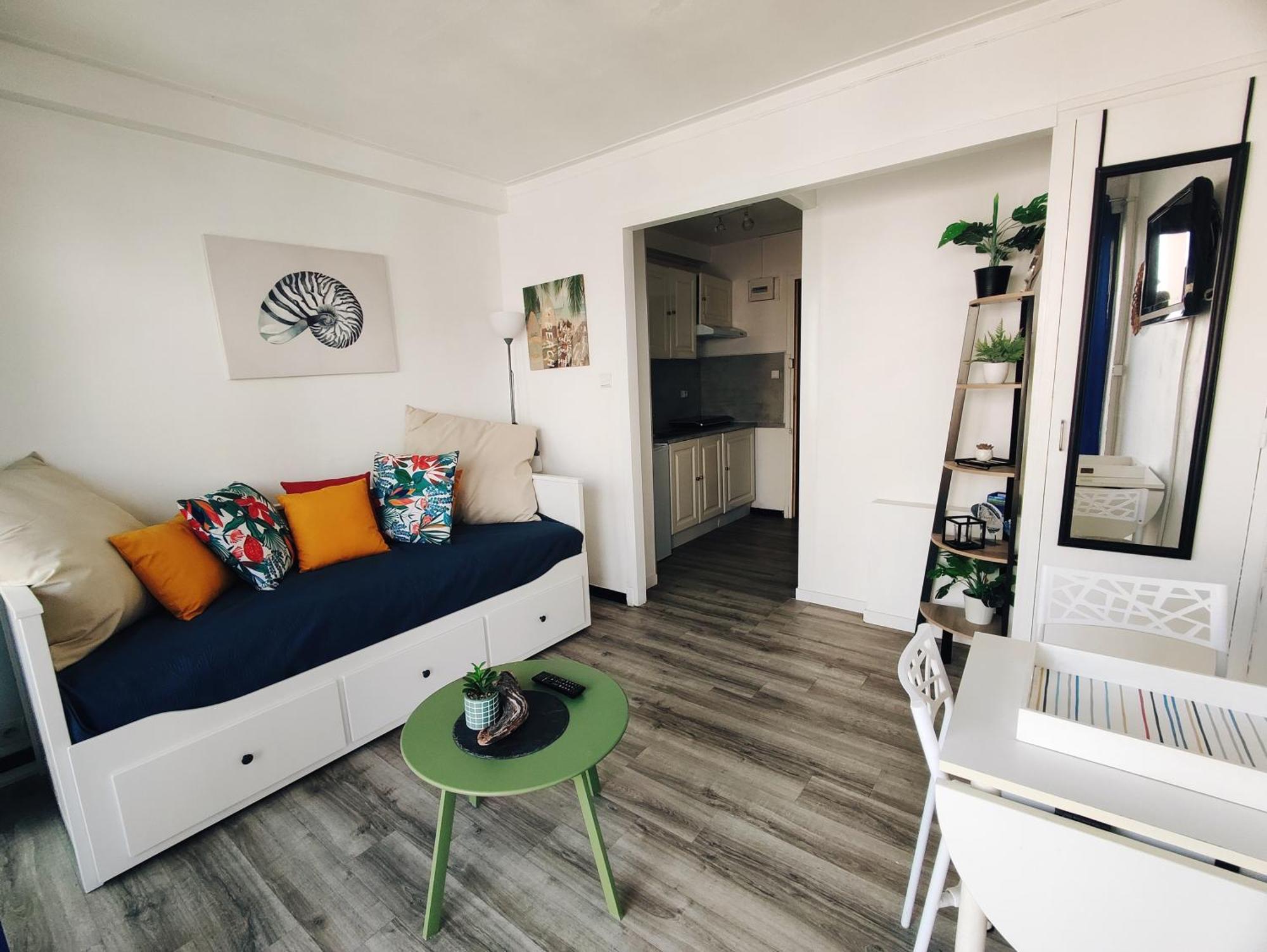 Superbe studio pour 2 à 20m de la plage - 27 Canet-en-Roussillon Exterior foto